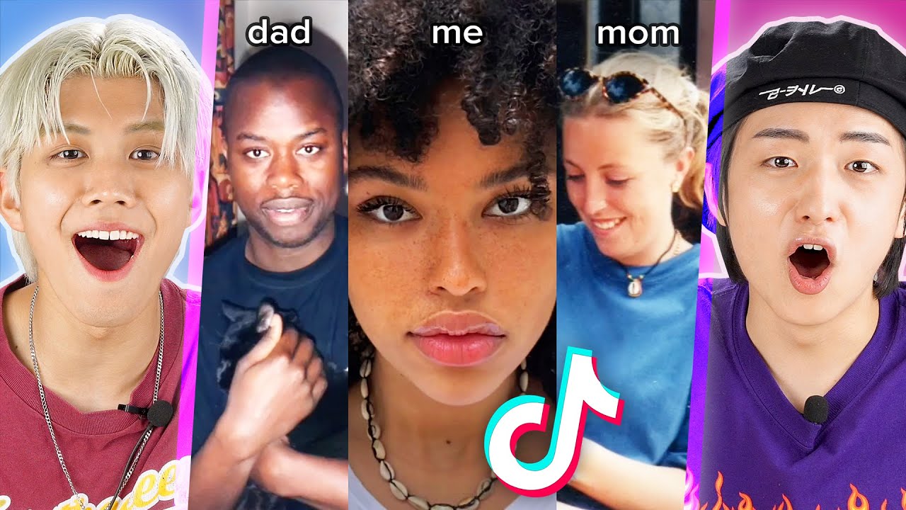 Koreans React To TikToks' Mixed Girl Check | Peach Korea