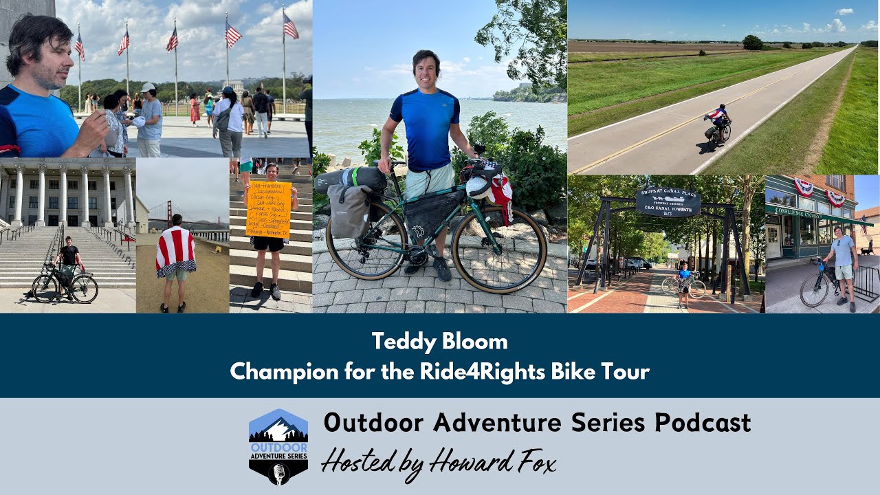 Adventure and Advocacy: Teddy Bloom's Inspiring Ride for Rights XC Bike Tour