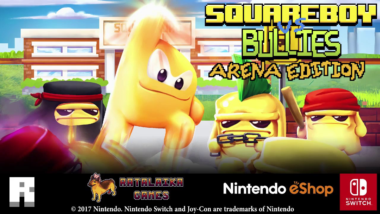 Squareboy vs Bullies: Arena Edition - Nintendo Switch Launch Trailer