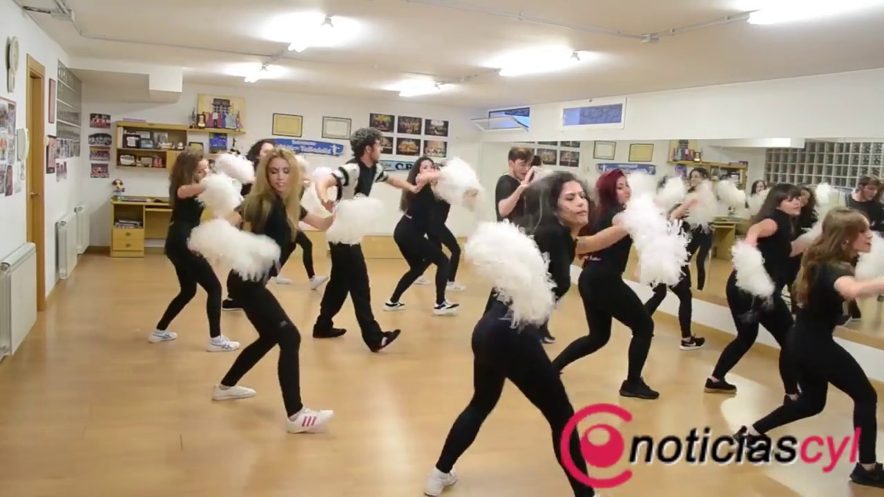 Ensayos Cheerleaders (Reportaje NoticiasCyL - Alvar Salvador)