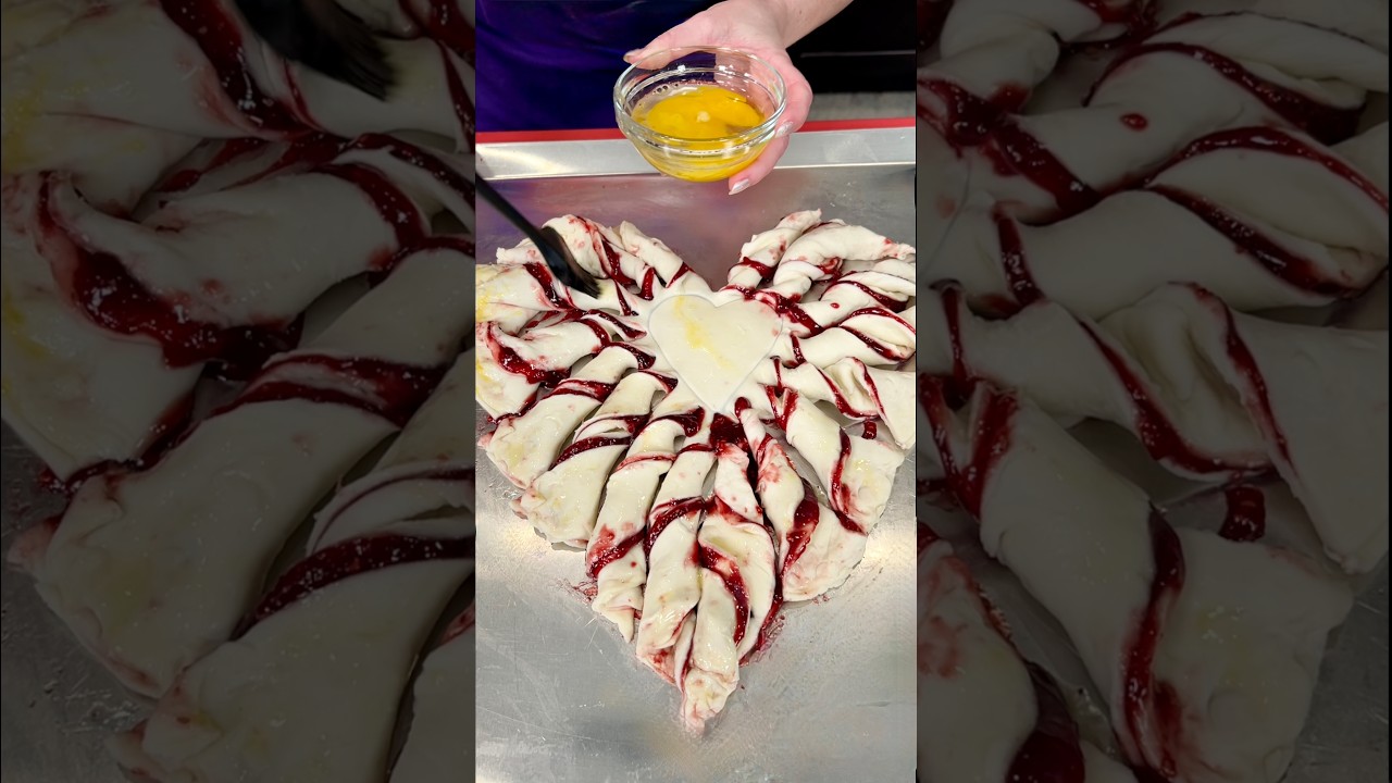 Простой и впечатляющий десерт! ❤️