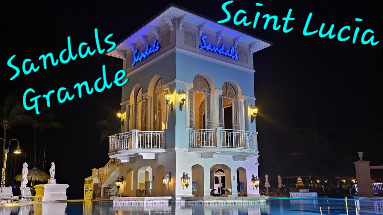 Sandals Grande Saint Lucia. Full Walk Around Tour. Room Tour 1BL