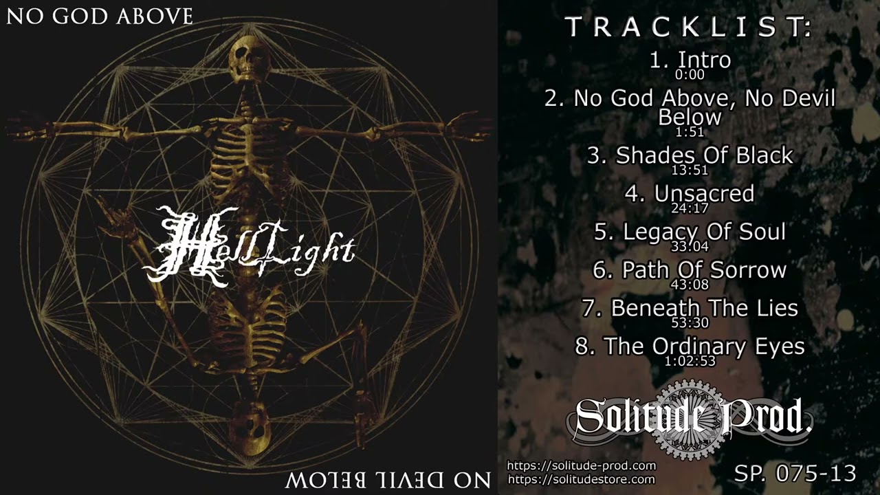HellLight  - No God Above No Devil Below 2013 [FULL ALBUM]
