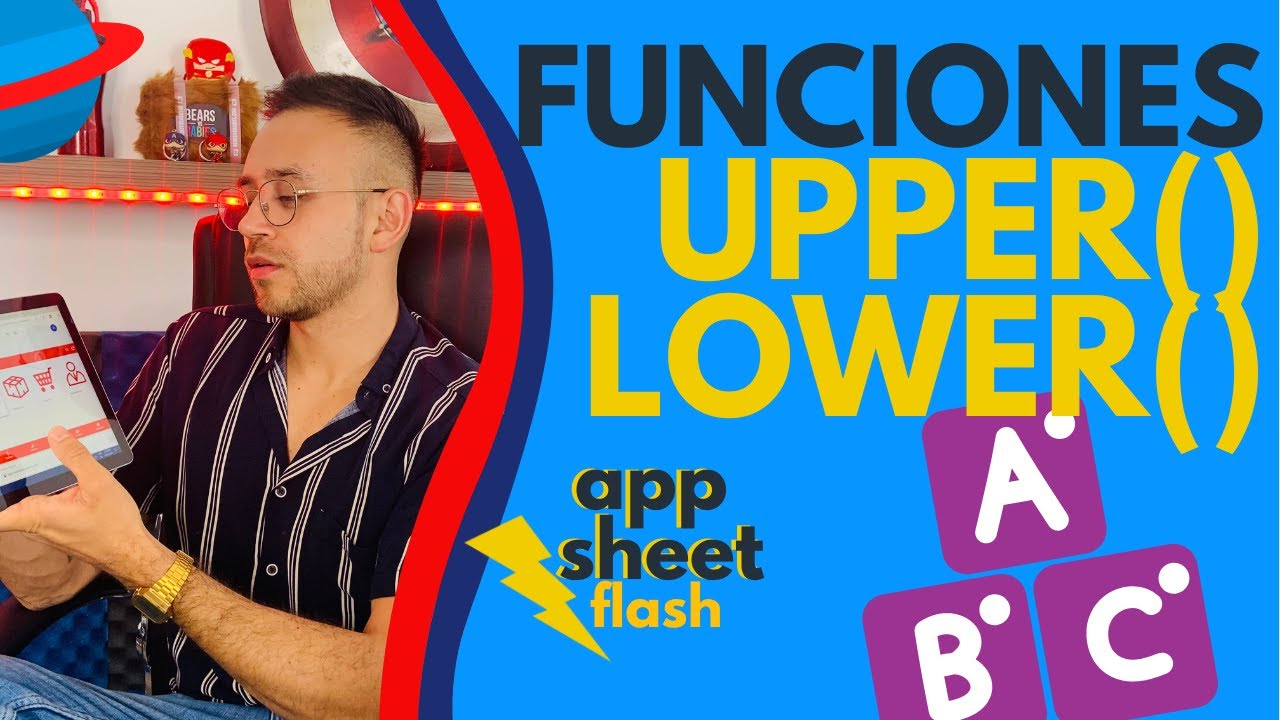 ⚡️ MAYÚSCULAS Y minúsculas en App Sheet