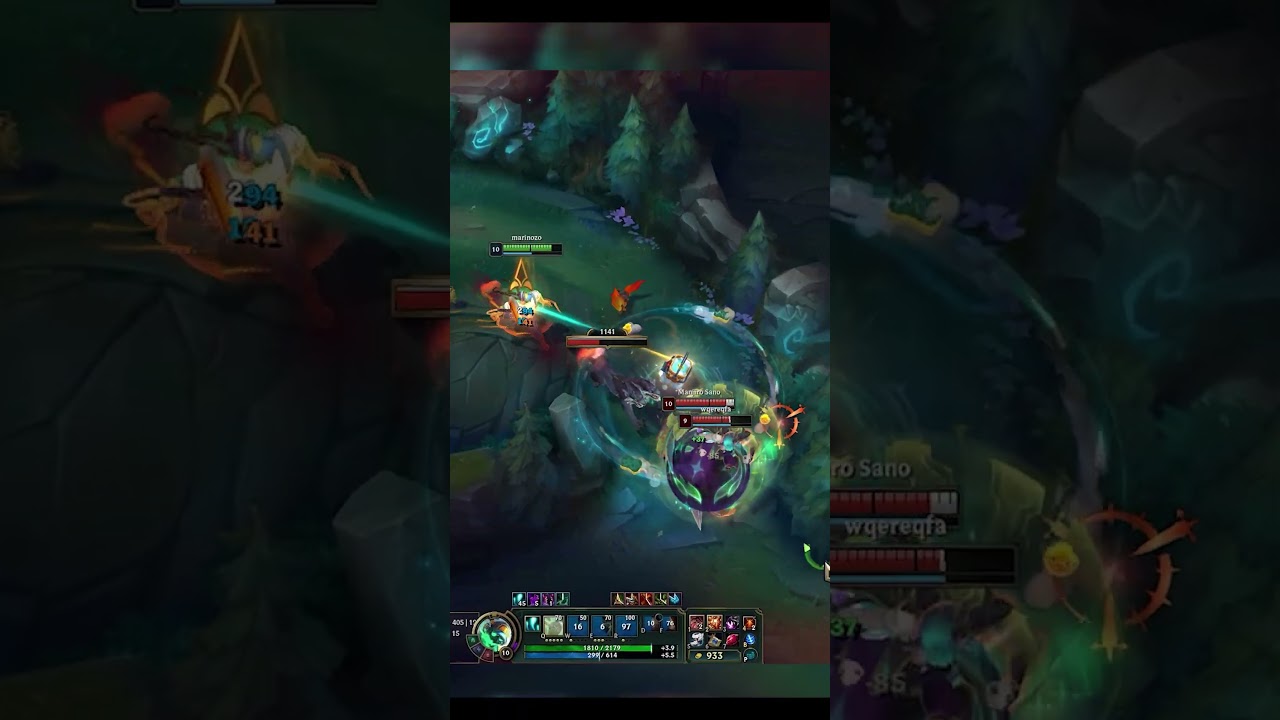 Target Lock On Rakan | But Took Nidalee Instead! #leagueoflegends #highlights #thresh #foryou