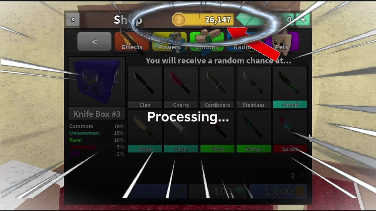 25k+ COIN UNBOXING!! (with voice roblox murder mystery 2!)