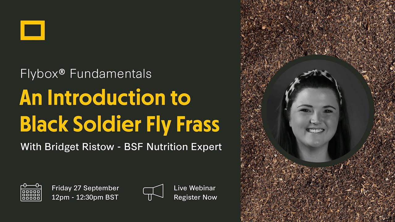 Flybox® Fundamentals: An Introduction to Black Soldier Fly Frass Webinar