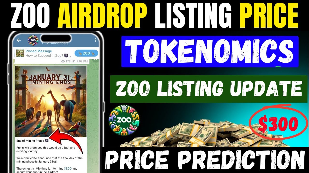 ZOO Airdrop Listing Price (Price Prediction): Is $300 Possible? 