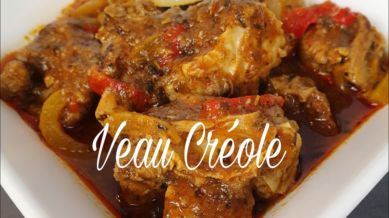 #32 Recette de Veau en Sauce 🥘 a l'Antillaise🏝 , Carribean veal in sauce🥘, veau créole.