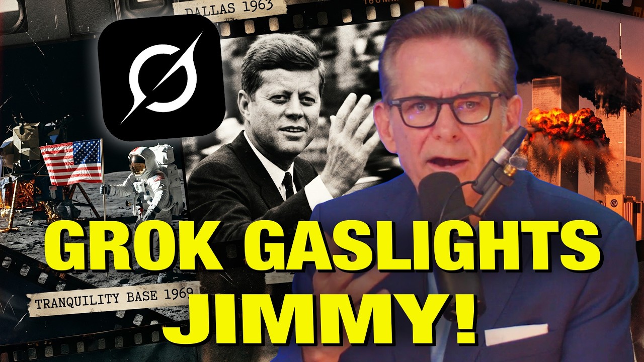 Jimmy kł&oacute;ci się z Grokiem o teorie spiskowe!