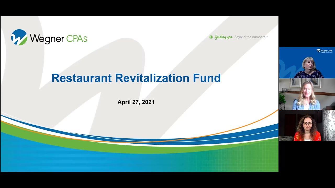Restaurant Revitalization Fund