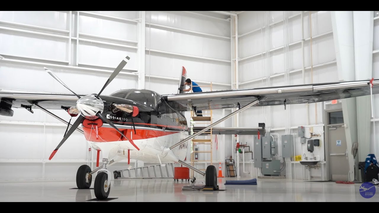 026 Wet sanding a Daher Kodiak 100!