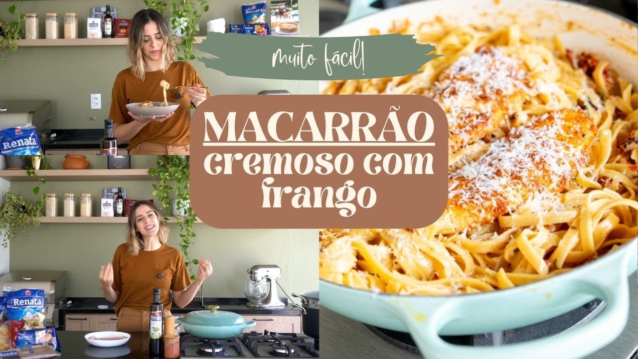 O MACARRÃO QUE VIRALIZOU NA GRINGA e que você vai amar fazer em casa! - MARRY ME CHICKEN