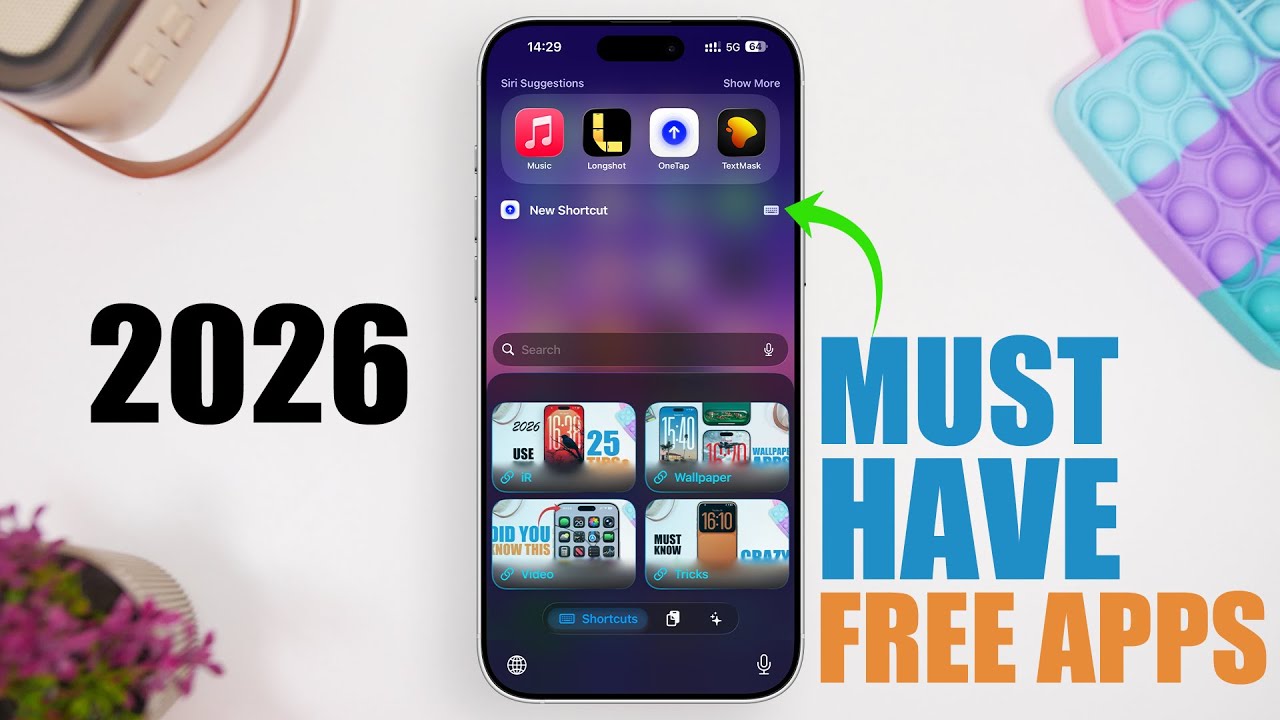 10 Must Have FREE iPhone Apps - 2026 !