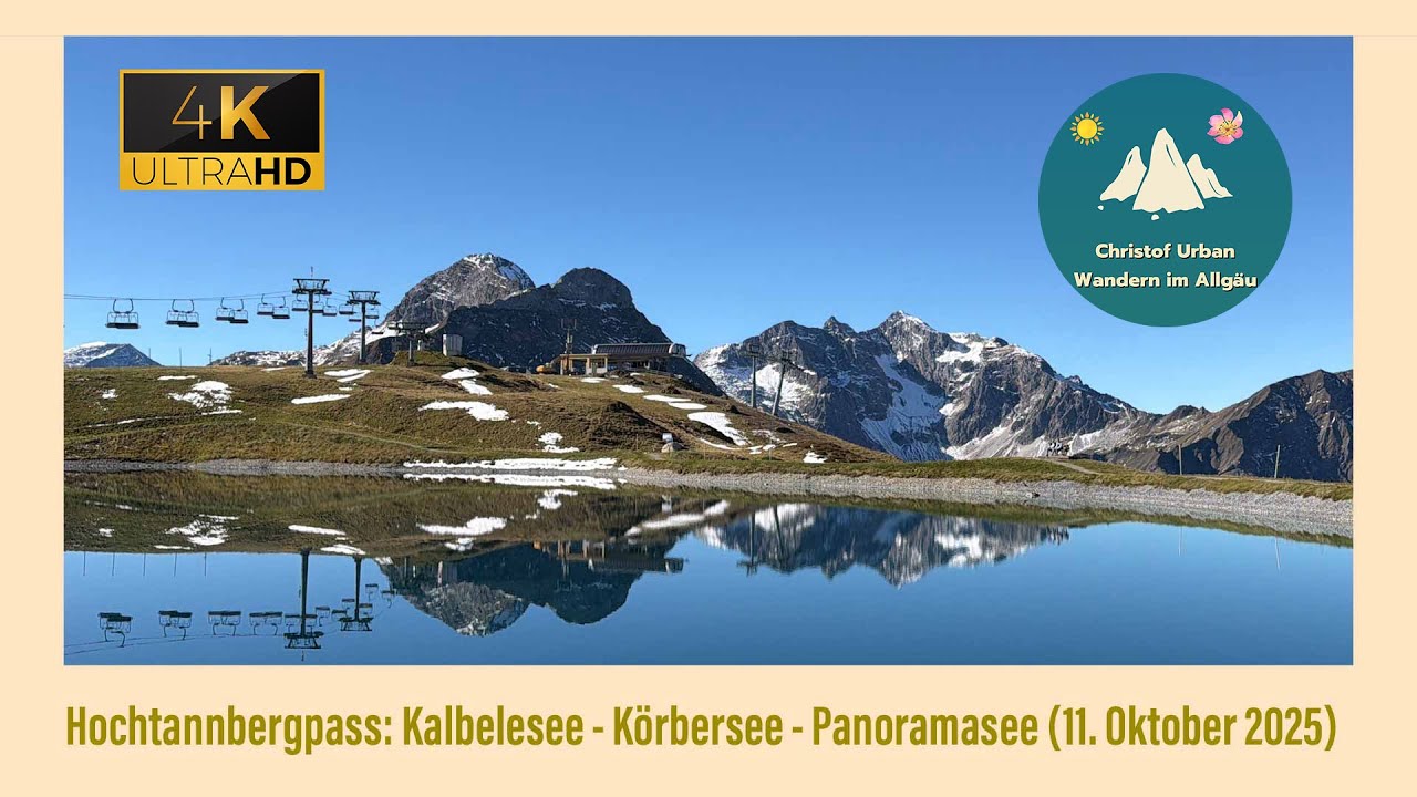 Vorarlberg: Kalbelesee - K&ouml;rbersee - Panoramasee (11. Oktober 2025)