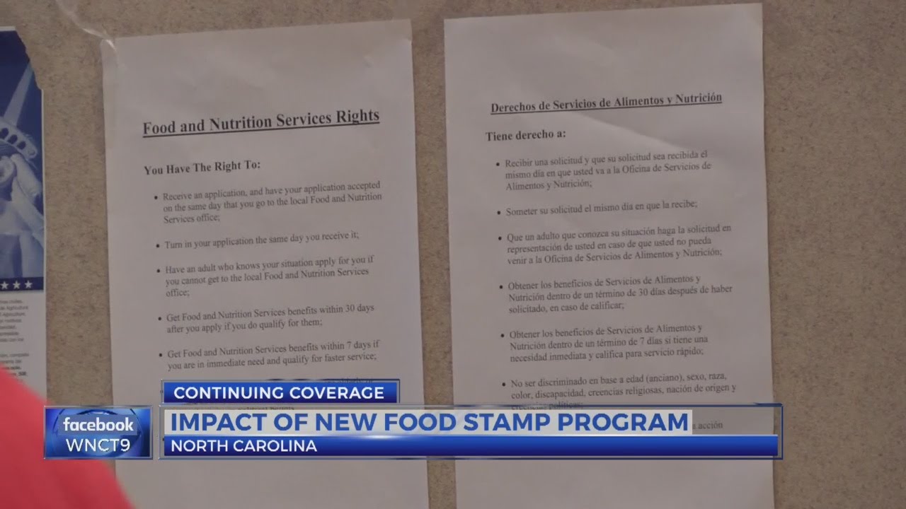 Thousands of NC food stamp recipients feeling impact of new work requirements