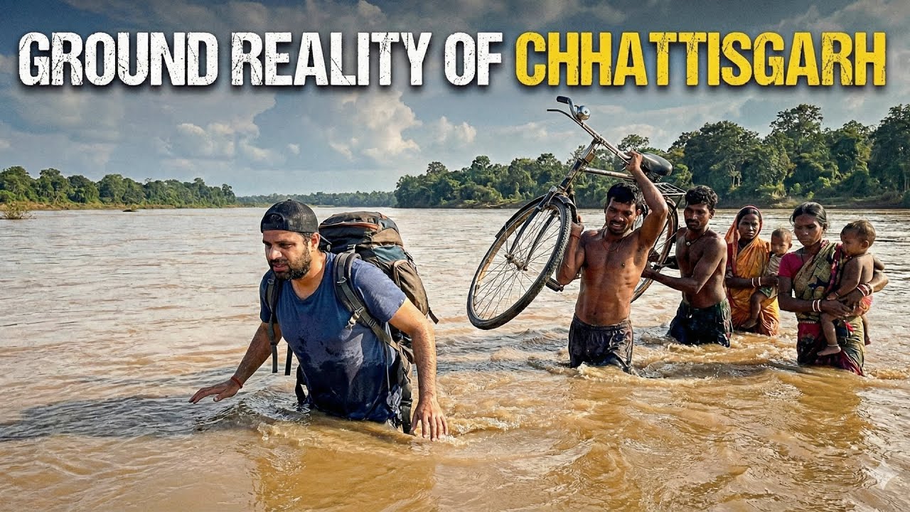 NO ROAD, NO BRIDGE: India&rsquo;s Most FORGOTTEN Village| Chhattisgarh Reality