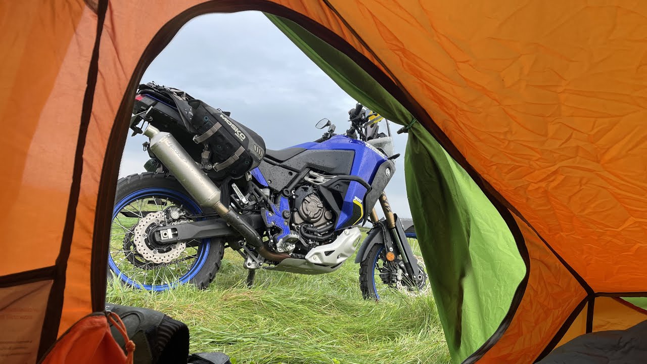 Yamaha Ténéré world raid and a Ténéré Rally some wild camping and a long ride.
