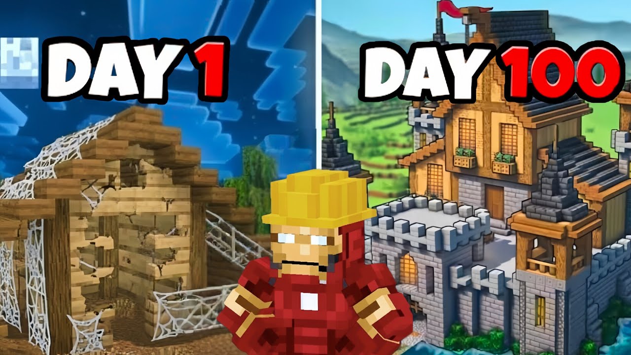 How To Build a Greatest Castle in Minecraft survival