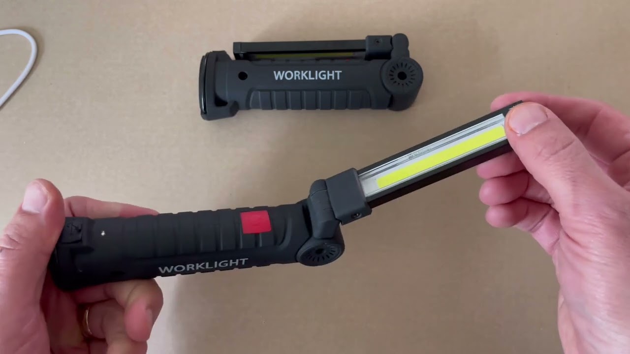 Rechargeable LED Work Light | Grill Light with Magnetic Base | Amazon Gift Idea's | Review