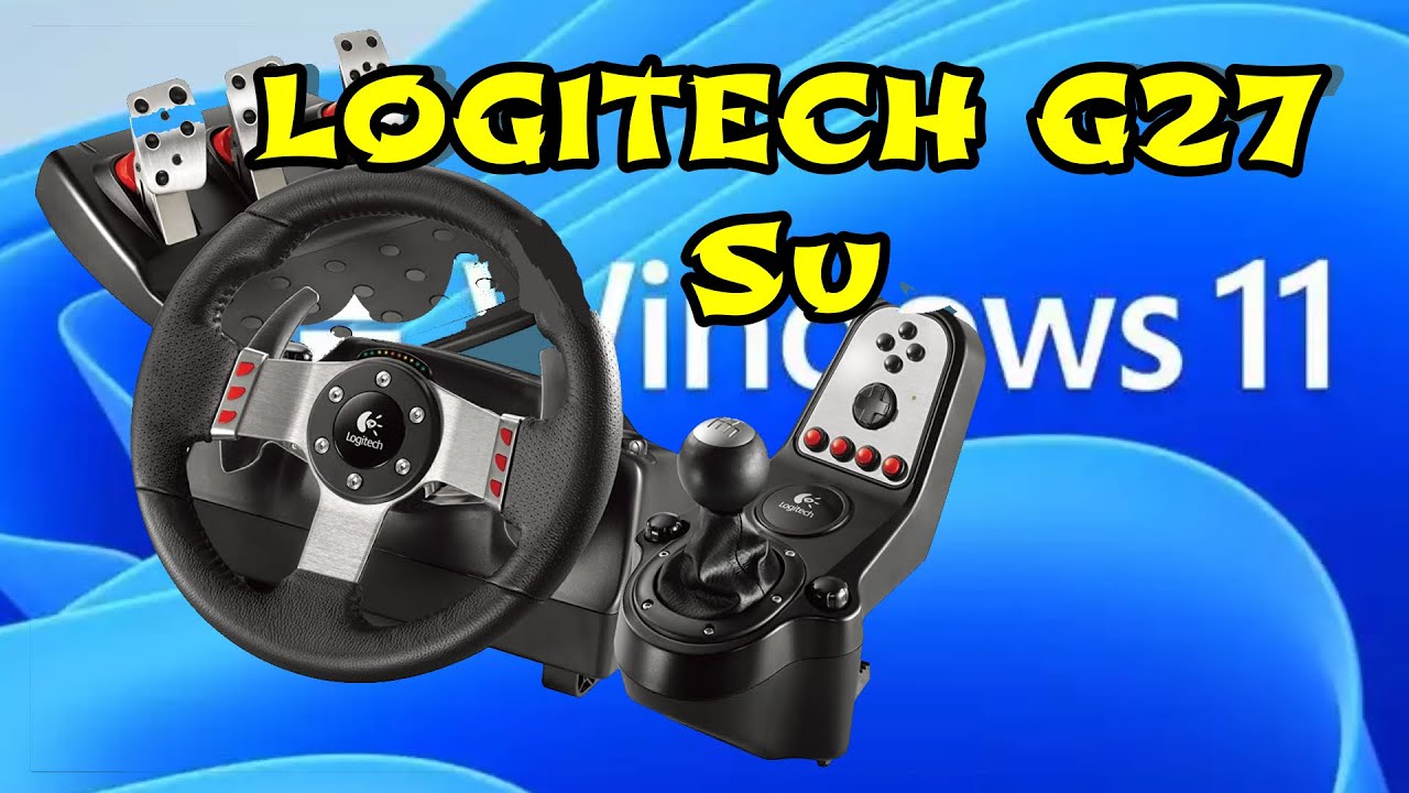 Volante Logitech G27 installazione su Windows 11