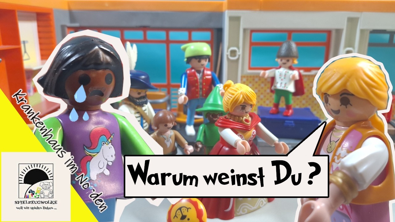 🎭 Fasching im Krankenhaus! Dr. Maria als Pirat | Krankenhaus Nord | Playmobil Stop Motion