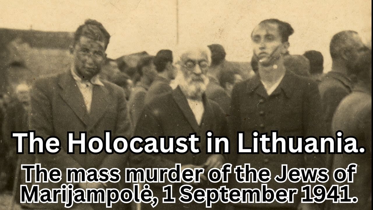 The Holocaust in Lithuania. The mass murder of the Jews of Marijampolė, 1 September 1941.