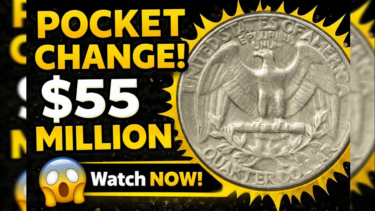 POCKET CHANGE JACKPOTREAL SALES! coin collector alert rare quarters discovered
