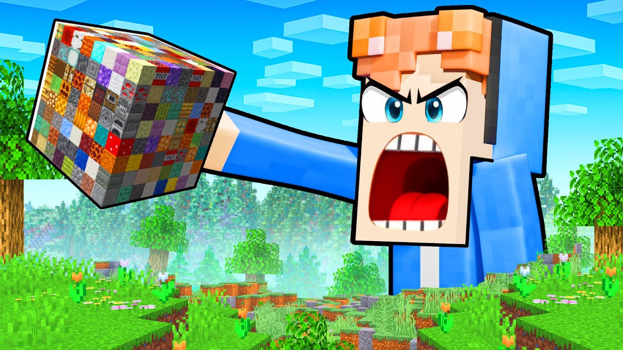 ICH ESSE 1MIO BLÖCKE IN MINECRAFT!