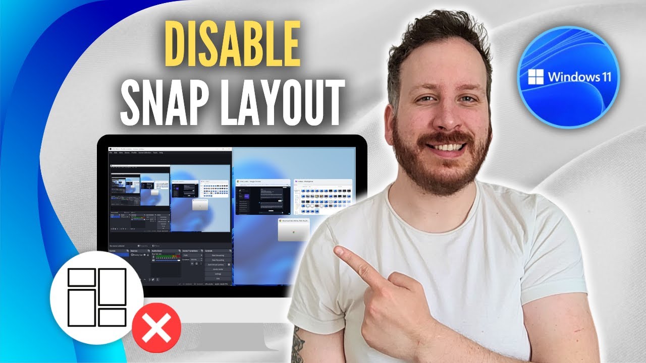 How To Disable Snap Layout Windows 11