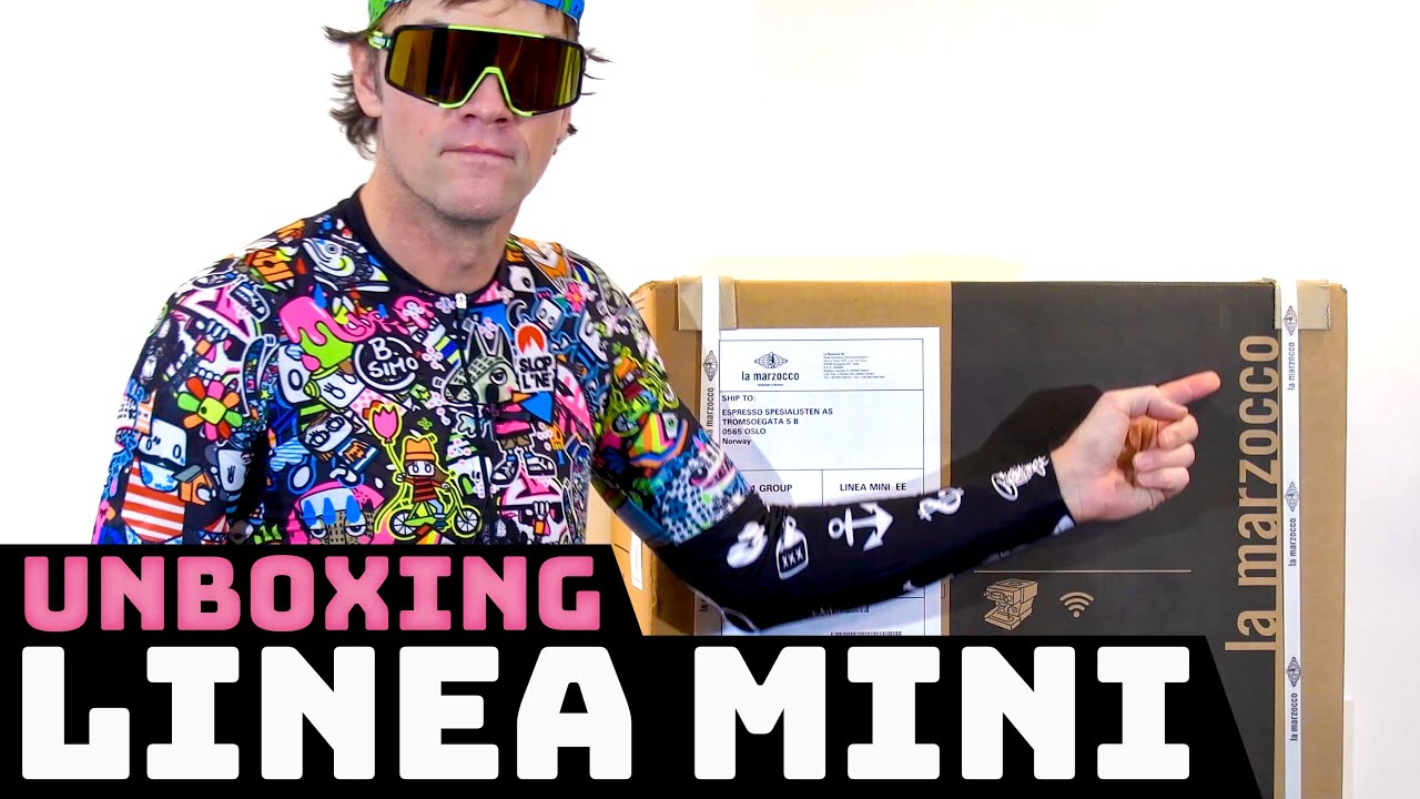 Unboxing LINEA MINI Coffee Machine, by La Marzocco