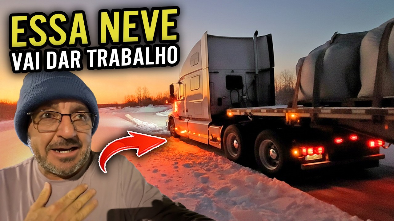 ESSA NEVE VAI ME DAR TRABALHO🥶-10 ❄️🇺🇸