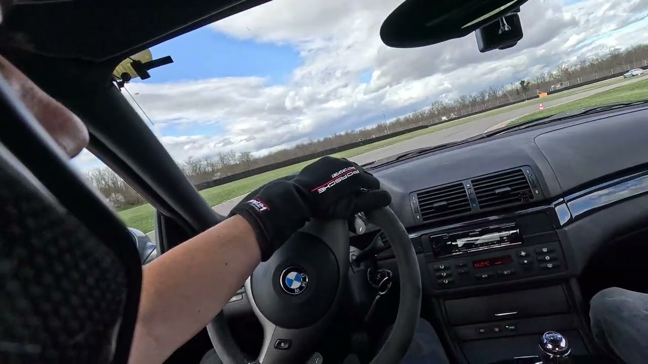 BMW M3 CSL at Anneau Du Rhin Racetrack - March 2024