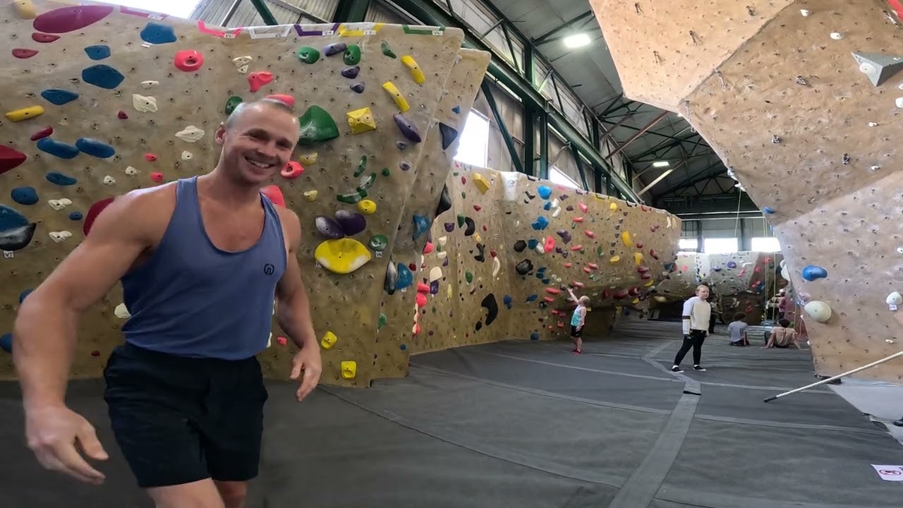 good tennis conditioning workout - bouldering at ironworks