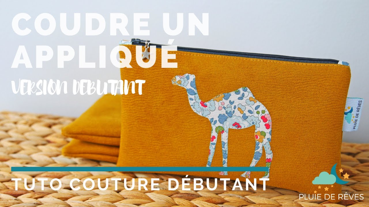 Coudre un appliqué : l'astuce pour débutant