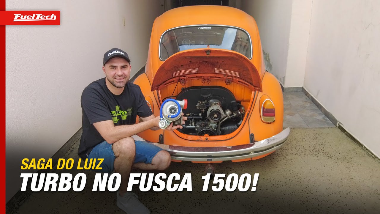 Fusca 1500 de 1971 agora é turbo. Saga do Besouro Suco 2ª Temporada