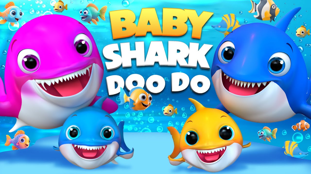 Baby Shark Splash Doo Doo  - Nursery Rhymes & Kids Songs - #kidssongs  #nurseryrhymes #shorts  #kids
