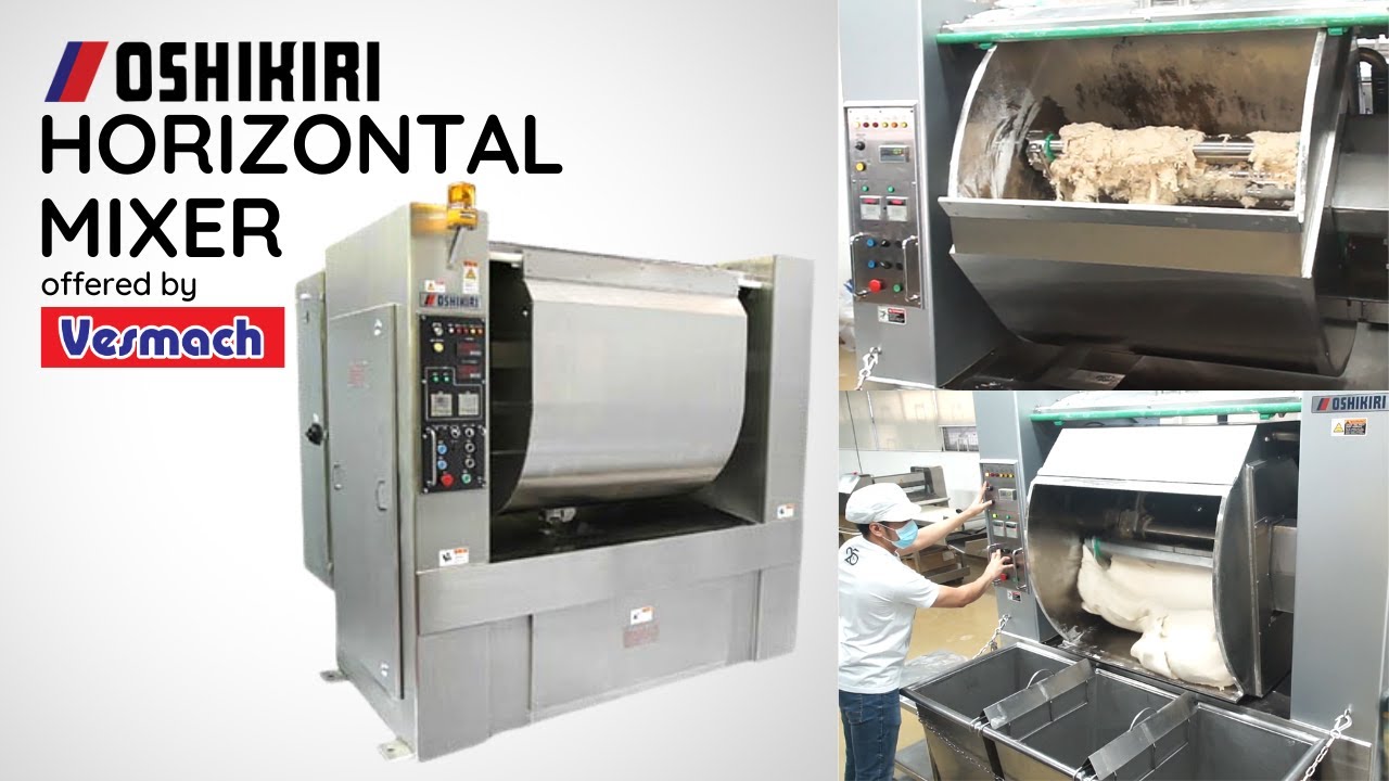 Oshikiri Horizontal Mixer offered by Vesmach