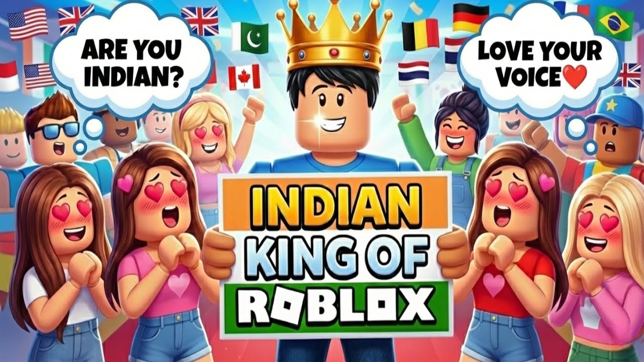 Racism❌ Rizzism✔️ Against Indians is CRAZY on Roblox VC