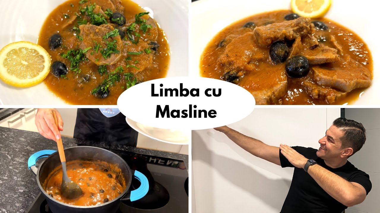 Limba cu Masline 👉[Mancare de LIMBA cu Masline si lamaie]