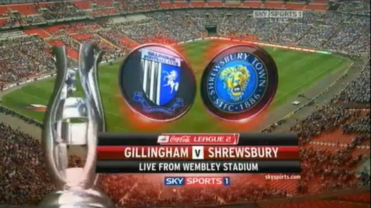 2008/2009 Gillingham v Shrewsbury Lge 2 Play Off Final