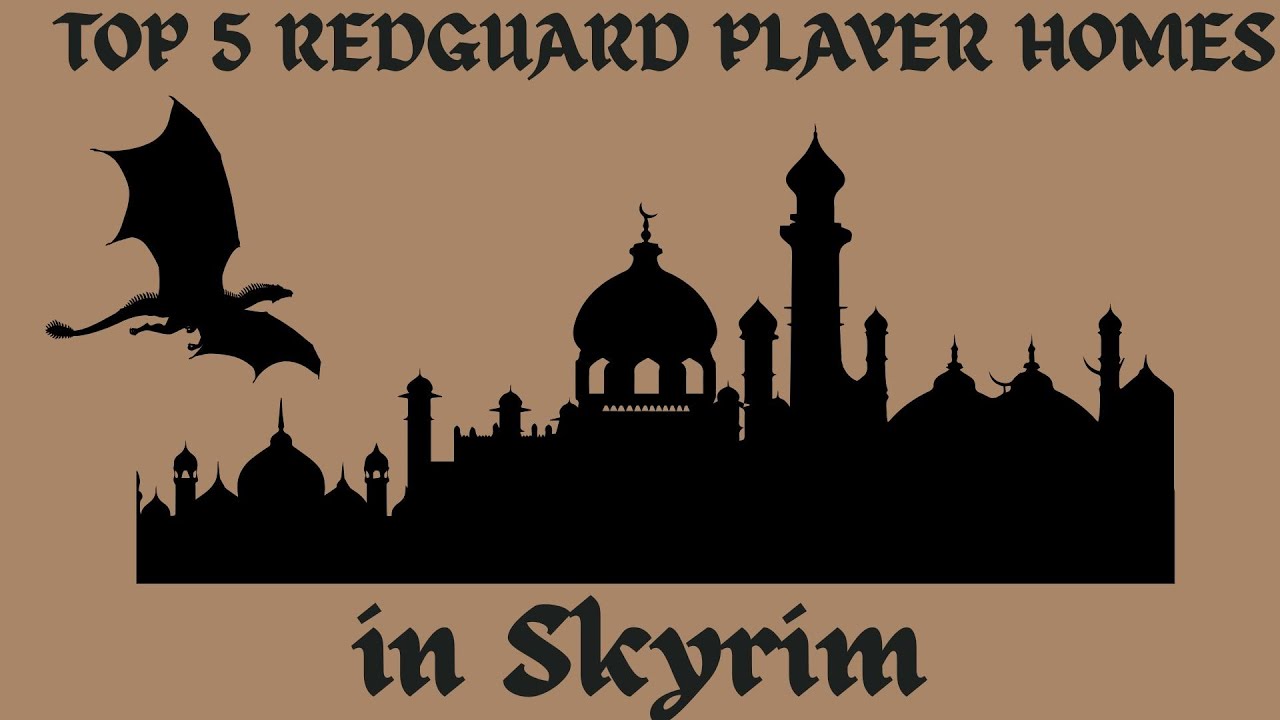 ТОП-5 ДОМОВ РЕДГАРДОВ для Skyrim/Special Edition/AE