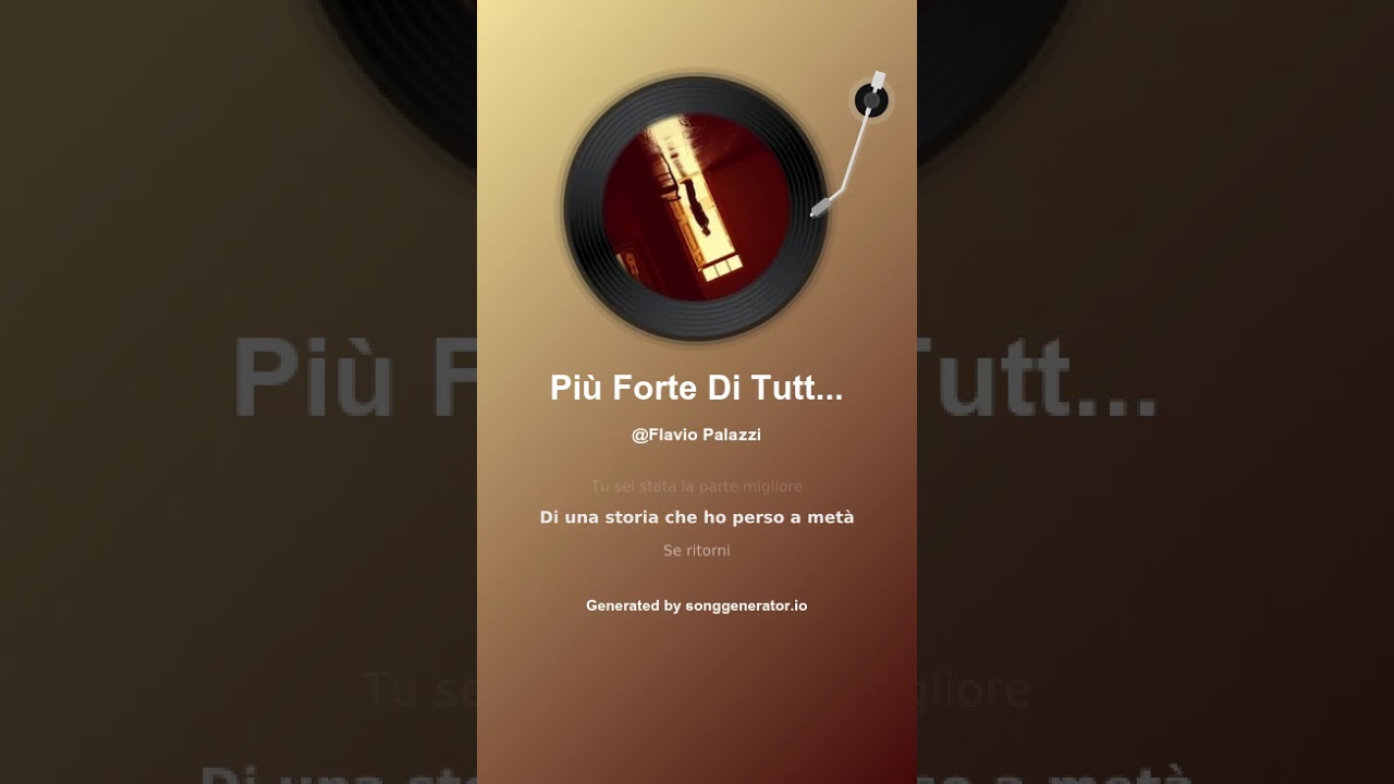 Più Forte Di Tutto