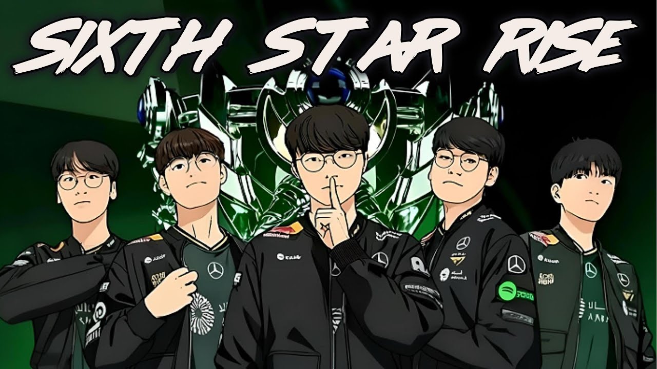 🎬 [MV] SIXTH STAR RISE | T1 6번째 우승 헌정 뮤비 (League of Legends Worlds 2025)