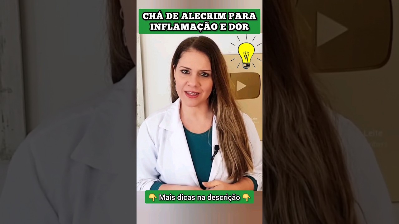 CH&Aacute; de ALECRIM para DOR e INFLAMA&Ccedil;&Atilde;O