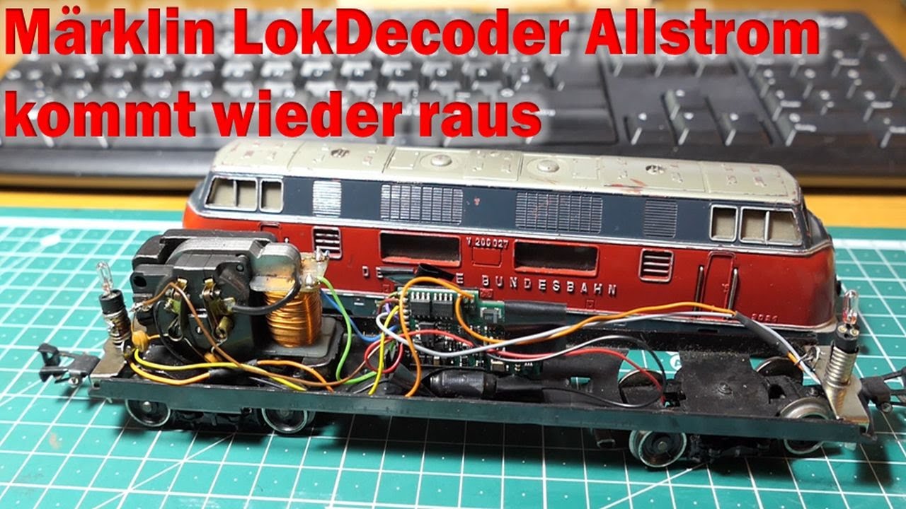 Märklin Allstrom Decoder: Warum er wieder ausgebaut wird