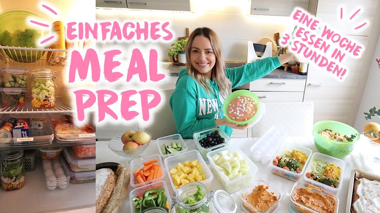 MEAL PREP🍝 für die Familie • Eine Woche ESSEN in 3 Stunden!⏱️Schnell& Einfach • Maria Castielle