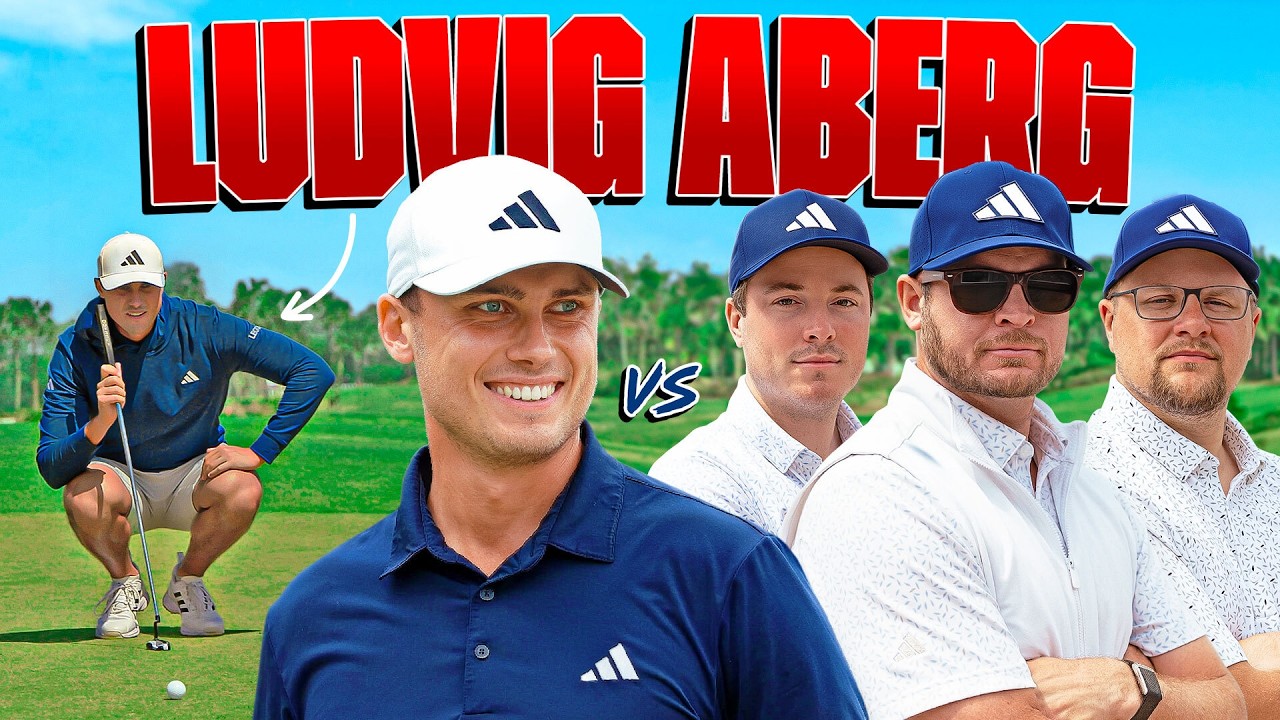 We Challenged Ludvig Aberg To His First YouTube Golf Match