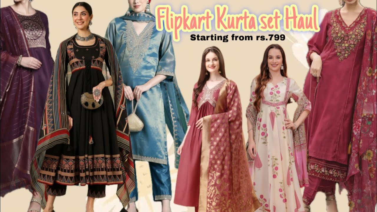 Festive Kurta set Under rs.800 😍 From Flipkart 🌺 #flipkart #kurtaset #fashion 