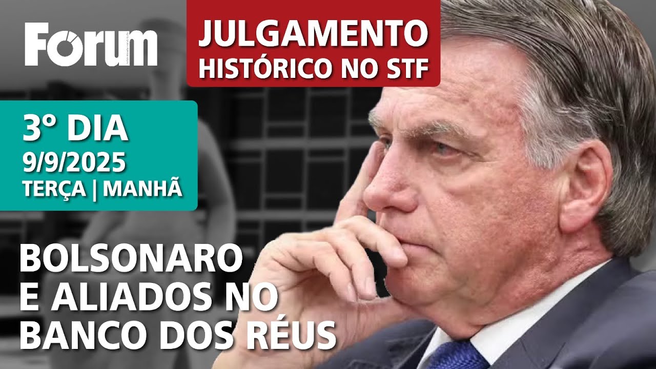 AO VIVO: VOTO DE ALEXANDRE DE MORAES NO JULGAMENTO DO BOLSONARO NO STF